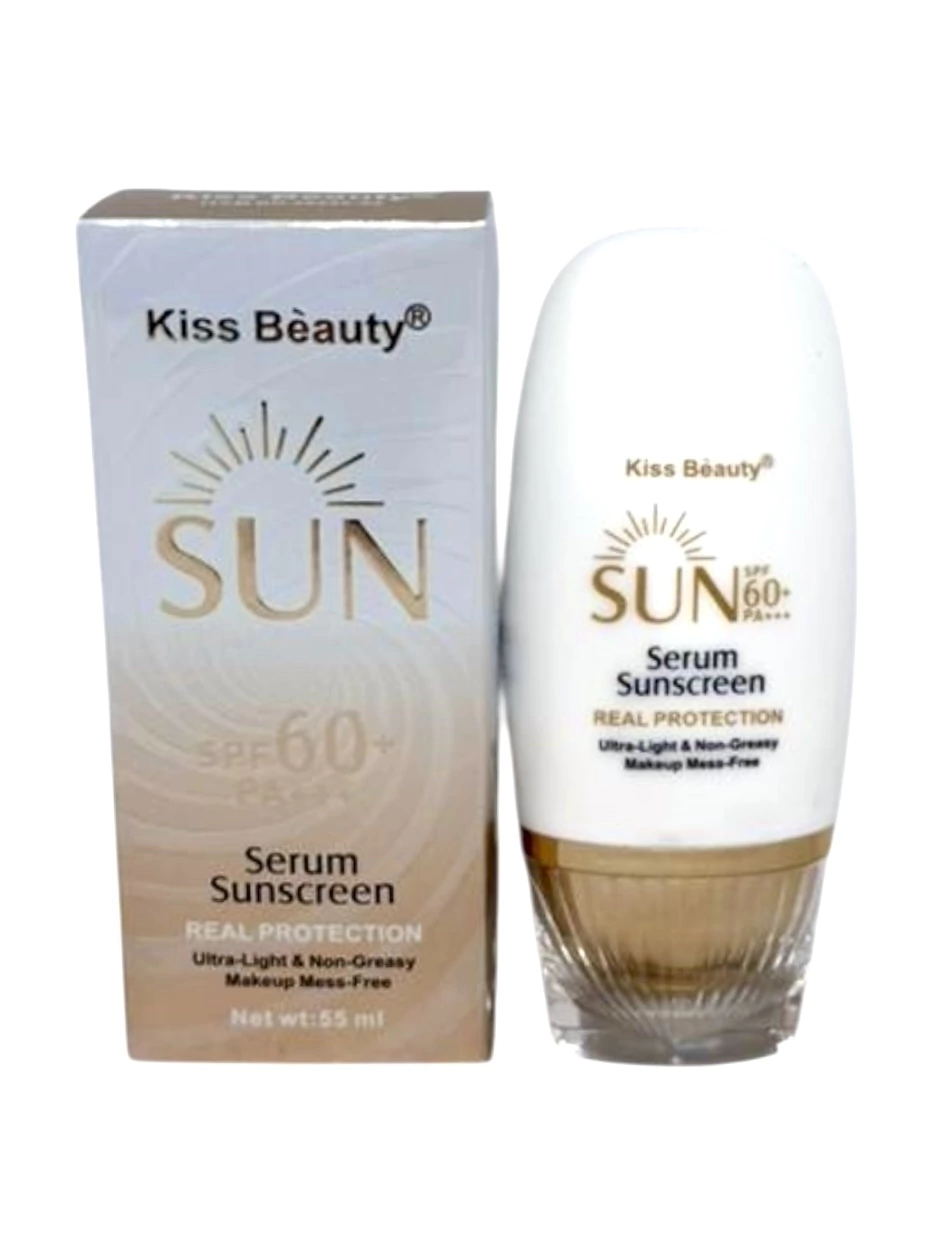 Protector solar Sun Serum FPS60 Kiss Beauty 55ml